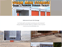 Tablet Screenshot of guamministorage.net